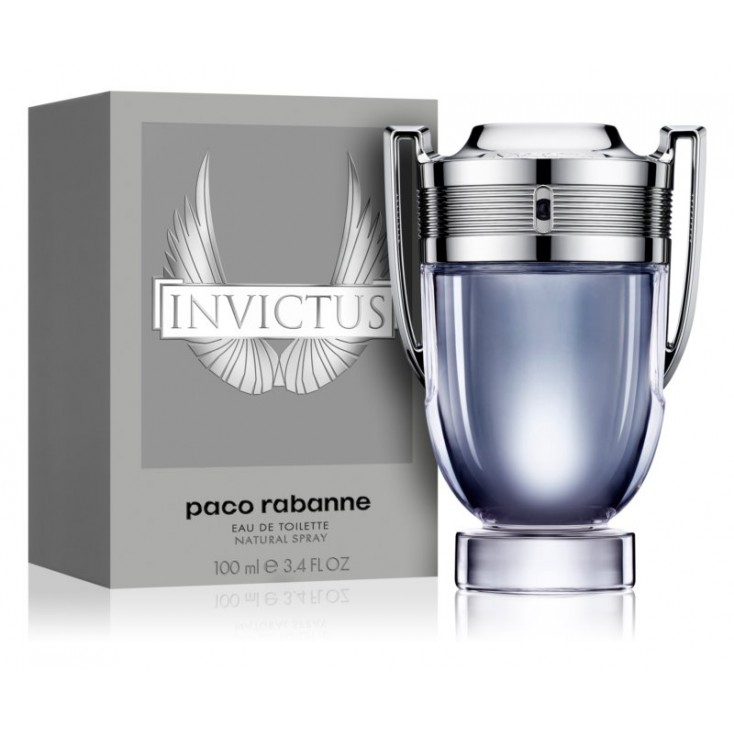 Invictus Paco Rabanne 100 ml Edt para Hombres - PerfumesChic