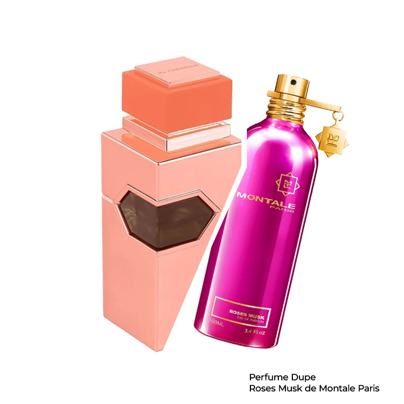 AL HARAMAIN L AVENTURE ROSE WOMAN EDP 200 ML perfume dupe Roses Musk de Montale Paris