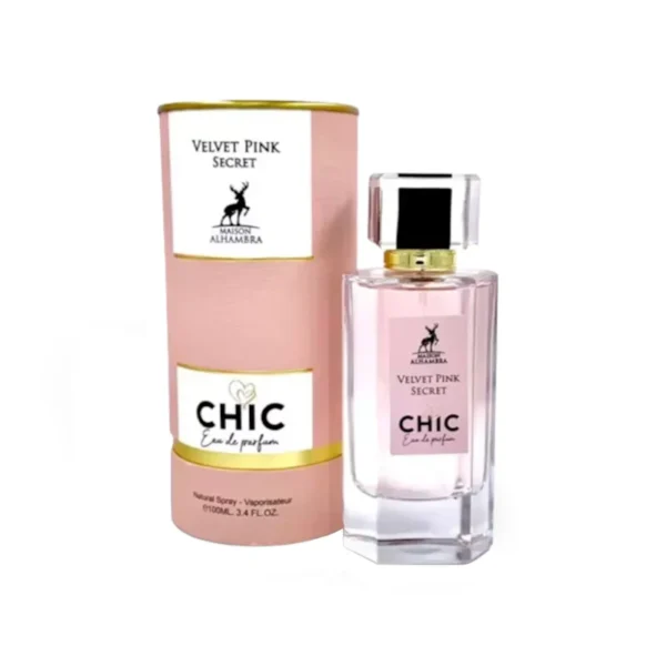 MAISON ALHAMBRA CHIC VELVET PINK SECRET WOMAN EDP 100ML