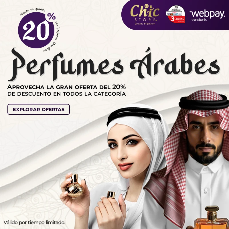 Perfumes Chic Arabes en Oferta Regiones Chile