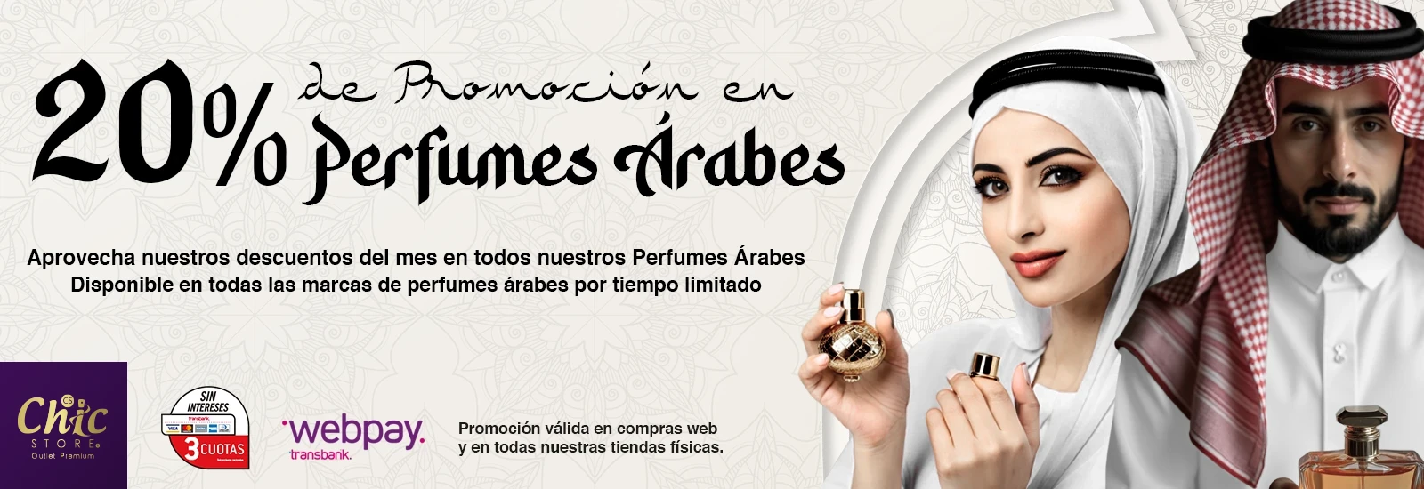Perfumes Chic Arabes en Oferta Regiones Chile