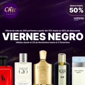 Ofertas y descuentos en perfumes por viernes negro